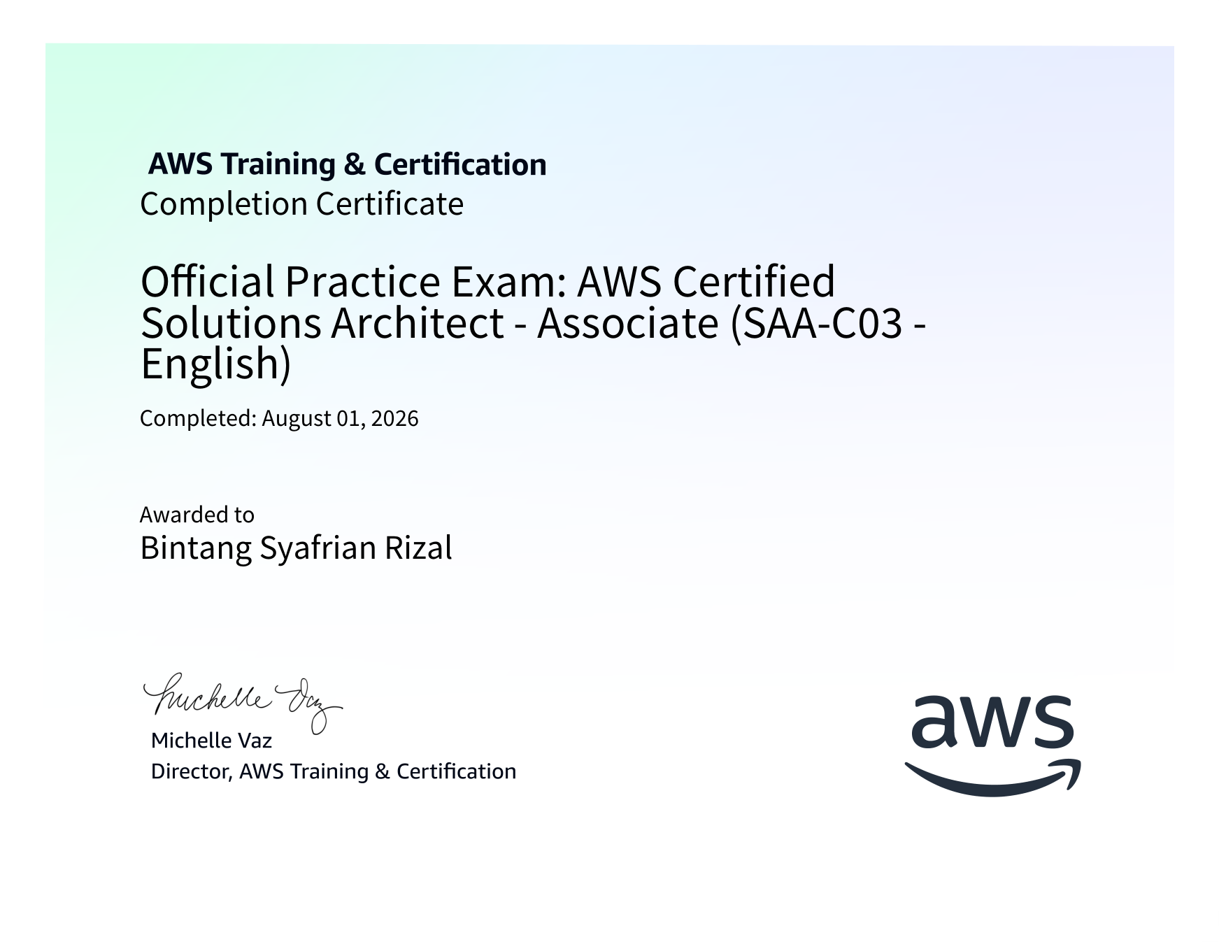 AWS Solutions Architect – Associate (SAA-C03) · Practice Exam