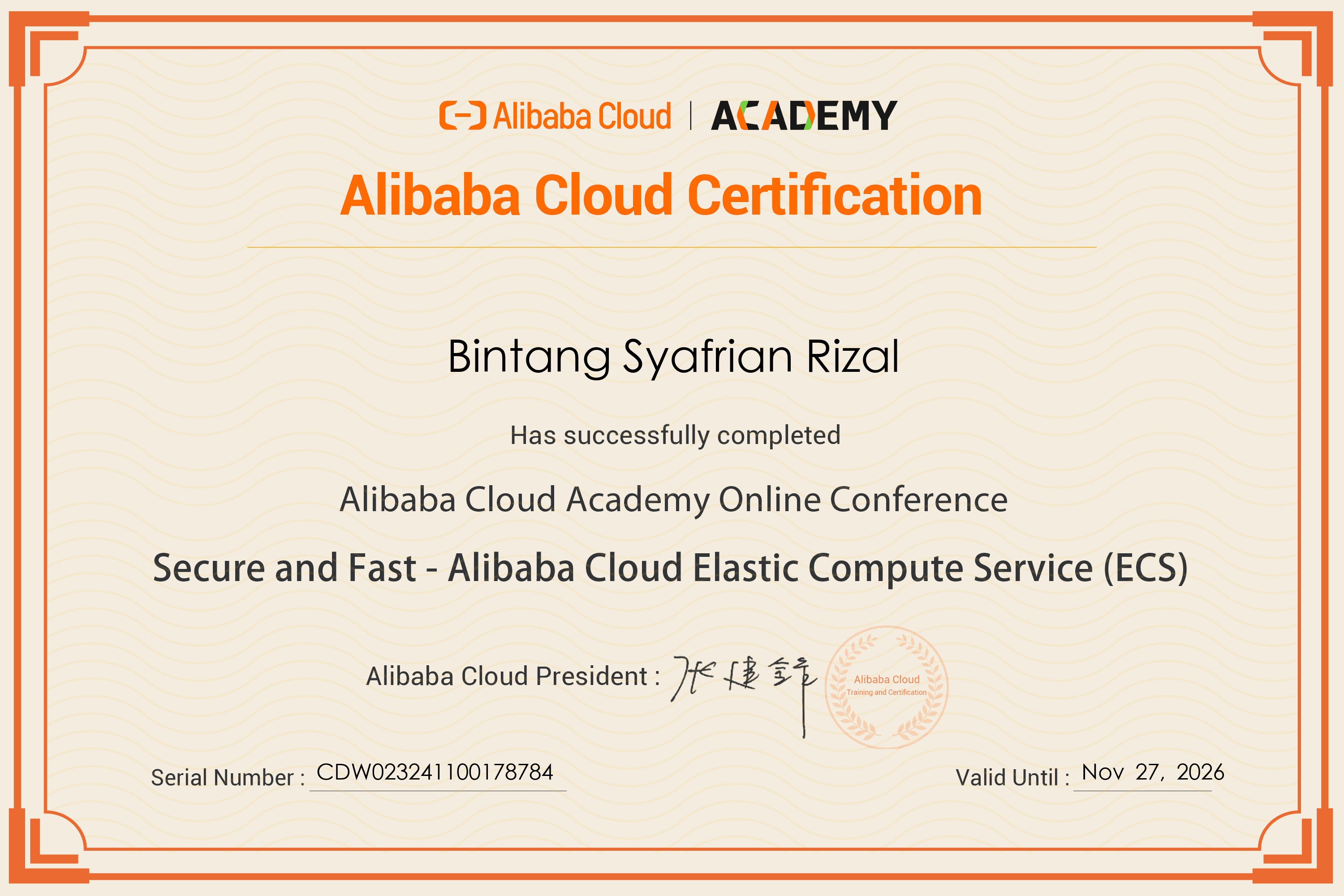 Alibaba Cloud Academy Online Conference