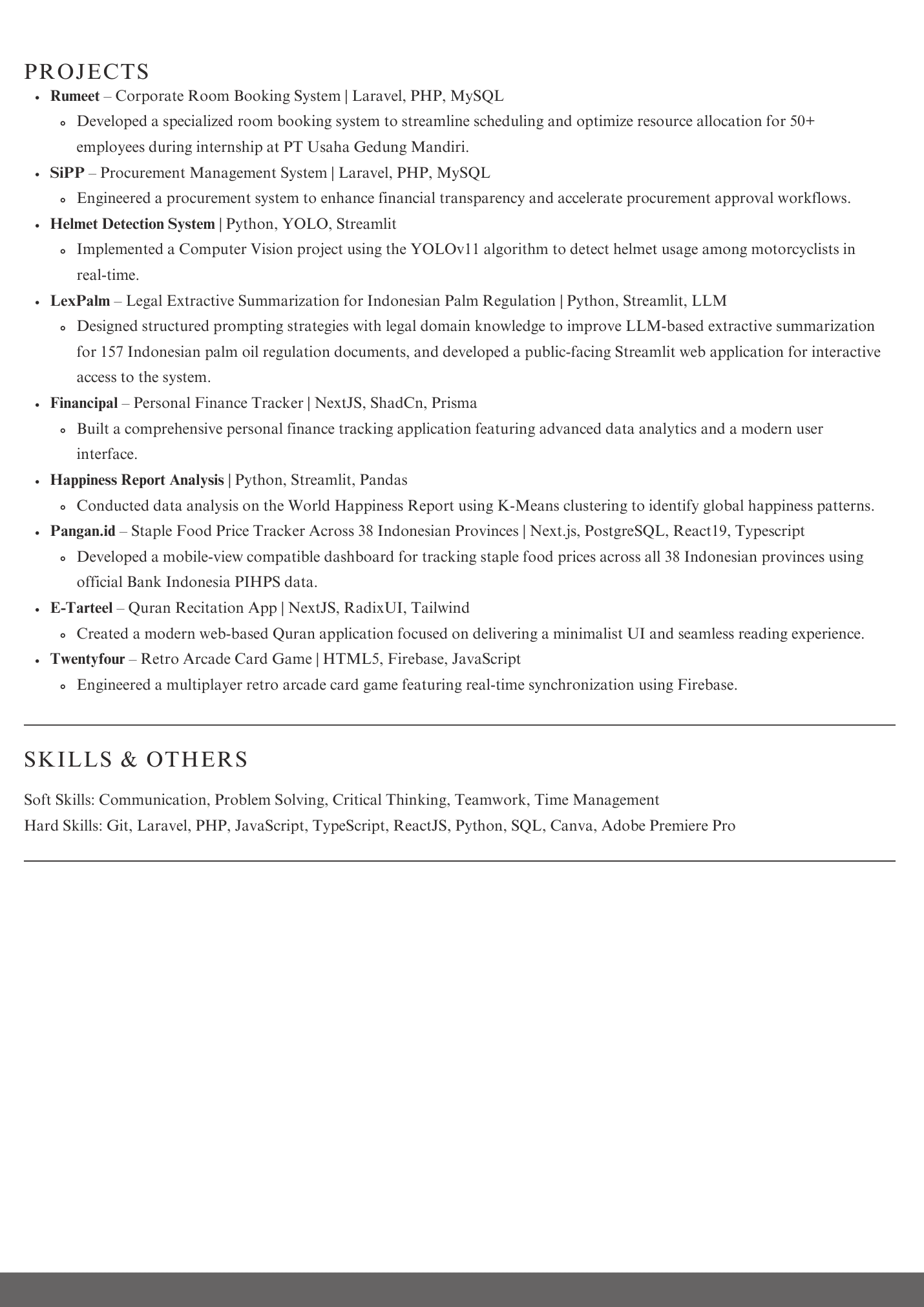 Bintang Syafrian Rizal — CV, page 2 of 2